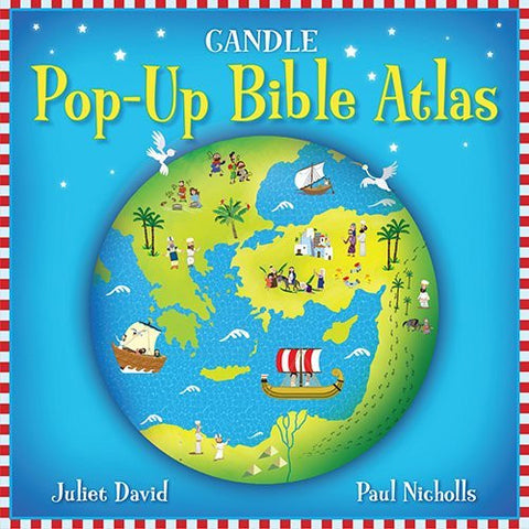 Candle Pop-Up Bible Atlas - Wide World Maps & MORE! - Book - David, Juliet/ Nicholls, Paul (ILT) - Wide World Maps & MORE!