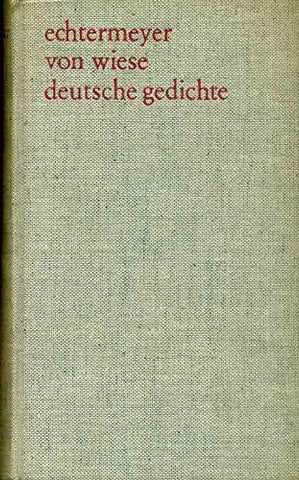 Deutsche Gedichte von den Anf&auml;ngen bis zur Gegenwart - Wide World Maps & MORE! - Book - Wide World Maps & MORE! - Wide World Maps & MORE!