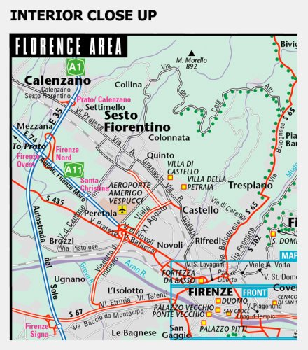 Streetwise Florence Map - Laminated City Center Street Map of Florence, Italy - Folding pocket size travel map - Wide World Maps & MORE! - Book - StreetWise - Wide World Maps & MORE!