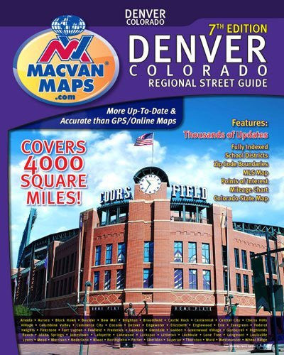 Denver Regional Street Guide & Atlas - Wide World Maps & MORE! - Book - Wide World Maps & MORE! - Wide World Maps & MORE!