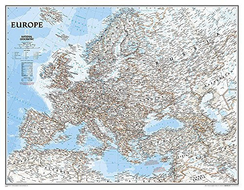 Europe Classic [Enlarged and Laminated] (National Geographic Reference Map) - Wide World Maps & MORE! - Book - Wide World Maps & MORE! - Wide World Maps & MORE!