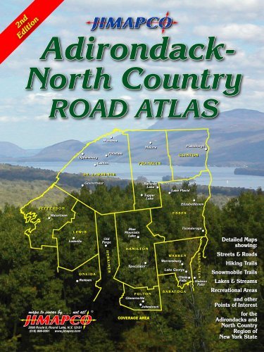 Adirondack - North Country Road Atlas - Wide World Maps & MORE! - Book - Wide World Maps & MORE! - Wide World Maps & MORE!