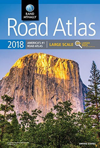2018 Rand McNally Large Scale Road Atlas (Rand McNally Large Scale Road Atlas U. S. A.) - Wide World Maps & MORE! - Map - Rand McNally - Wide World Maps & MORE!