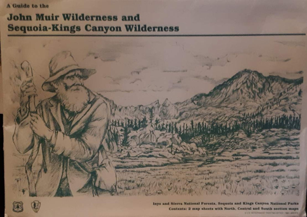 A Guide to the John Muir Wilderness and Sequoia-Kings Canyon - Wide World Maps & MORE! - Book - Wide World Maps & MORE! - Wide World Maps & MORE!