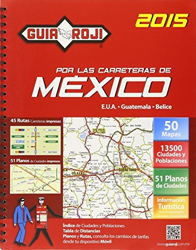 2015 Guia Roji Por Las Carreteras Mexico (Spanish Edition) - Wide World Maps & MORE! - Map - Guia Roji - Wide World Maps & MORE!