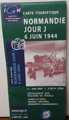 D Day Normandy Landing - Wide World Maps & MORE! - Book - Institut Geographique National - Wide World Maps & MORE!