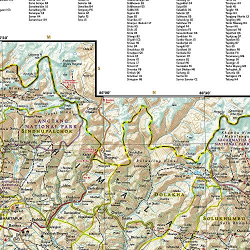 Nepal (National Geographic Adventure Map, 3000) - Wide World Maps & MORE!