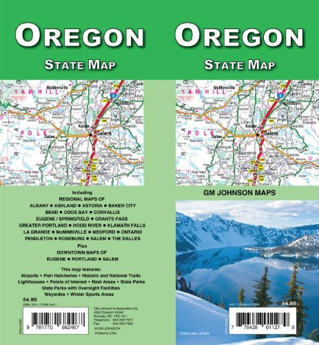 Oregon State - Wide World Maps & MORE! - Book - Wide World Maps & MORE! - Wide World Maps & MORE!