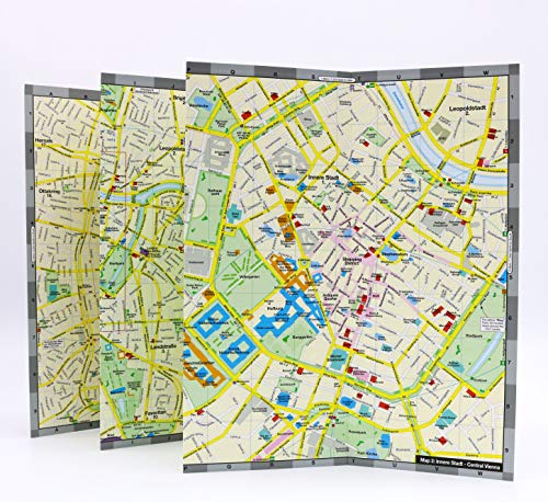 Red Map Vienna City Travel Guide - Wide World Maps & MORE!