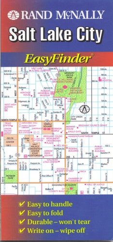 Rand McNally Easyfinder Salt Lake City, Utah - Wide World Maps & MORE! - Book - Wide World Maps & MORE! - Wide World Maps & MORE!