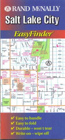 Rand McNally Easyfinder Salt Lake City, Utah - Wide World Maps & MORE! - Book - Wide World Maps & MORE! - Wide World Maps & MORE!