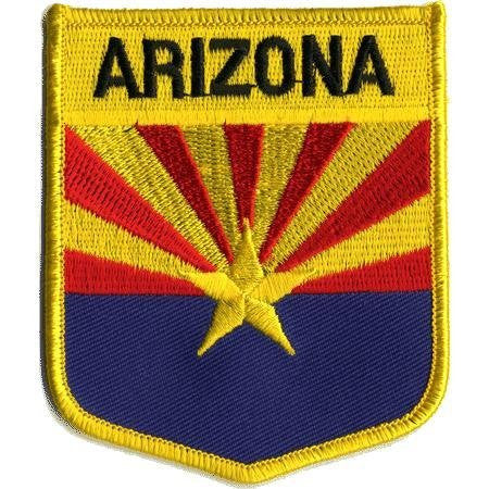 Arizona Flag Shield - Wide World Maps & MORE! - Home - Flag It - Wide World Maps & MORE!
