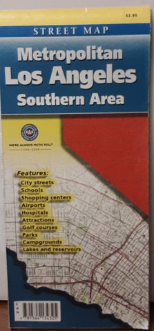 Southern area, metropolitan Los Angeles - Wide World Maps & MORE!