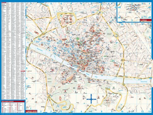 Laminated Florence Map by Borch (English Edition) - Wide World Maps & MORE! - Book - Borch - Wide World Maps & MORE!
