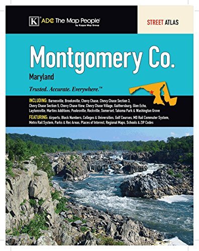 Montgomery County, Maryland Street Atlas - Wide World Maps & MORE! - Book - Universal Map - Wide World Maps & MORE!