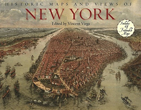 Historic Maps and Views of New York - Wide World Maps & MORE! - Book - Brand: Black Dog n Leventhal Publishers - Wide World Maps & MORE!