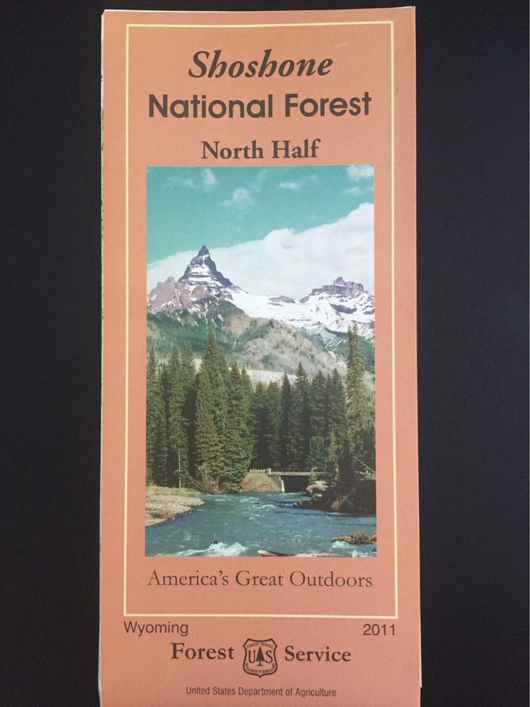 Shoshone National Forest - North Half - Wide World Maps & MORE! - Book - Wide World Maps & MORE! - Wide World Maps & MORE!