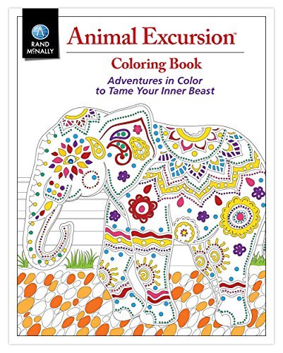 Animal Excursion Coloring Book - Wide World Maps & MORE! - Book - Rand McNally - Wide World Maps & MORE!