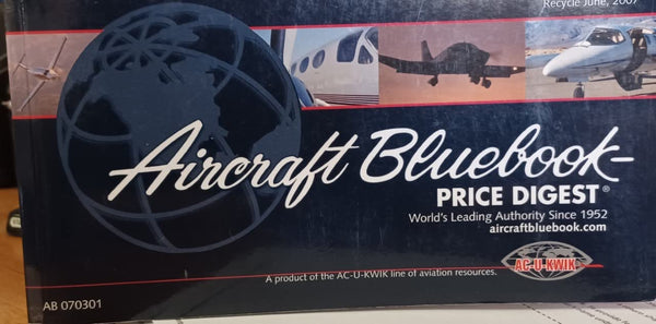 Aircraft Bluebook Price Digest - Spring 2007 - Vol. 07-1 [Paperback] N ...