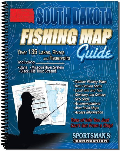 South Dakota Fishing Map Guide - Wide World Maps & MORE! - Sports - Sportsman's Connection - Wide World Maps & MORE!