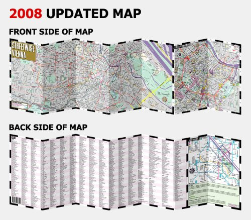 Streetwise Vienna City Center Street Map Streetwise Maps - Wide World Maps & MORE!