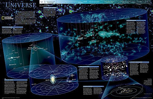 The Universe [Tubed] (National Geographic Reference Map) - Wide World Maps & MORE! - Book - National Geographic - Wide World Maps & MORE!