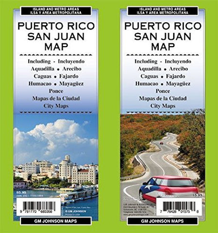 Puerto Rico- San Juan Map GMJ 2014 - Wide World Maps & MORE! - Map - GM Johnson - Wide World Maps & MORE!