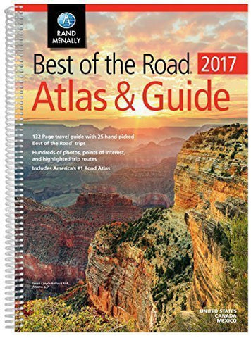 Rand McNally 2017 Best of the Road Atlas & Guide (Rand Mcnally Best of the Road Atlas & Guide) (Rand Mcnally Road Atlas and Travel Guide) by Rand McNally (2016-04-25) - Wide World Maps & MORE! - Book - Wide World Maps & MORE! - Wide World Maps & MORE!