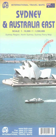 Sydney & Australia East 1:10K,1:3,500,000 - Wide World Maps & MORE! - Book - Wide World Maps & MORE! - Wide World Maps & MORE!