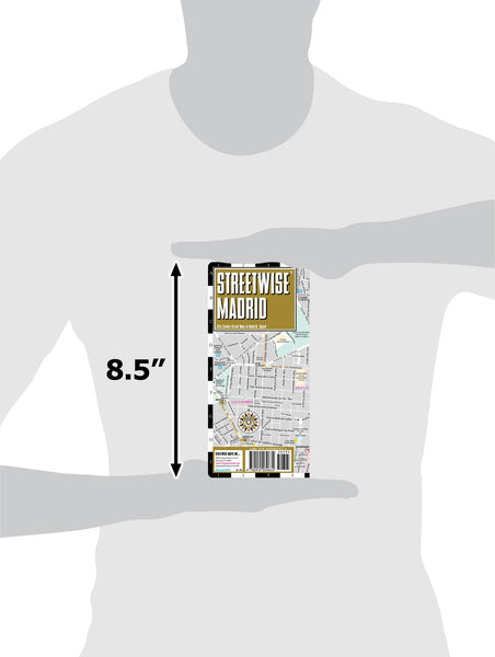 Streetwise Madrid Map - Laminated City Center Street Map of Madrid, Spain - Wide World Maps & MORE! - Book - StreetWise - Wide World Maps & MORE!