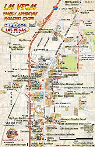 Las Vegas Family Adventure Guide Card - Wide World Maps & MORE! - Book - Wide World Maps & MORE! - Wide World Maps & MORE!