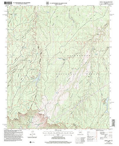 Knoll Lake, Arizona (7.5'×7.5' Topographic Quadrangle) - Wide World Maps & MORE! - Map - Wide World Maps & MORE! - Wide World Maps & MORE!