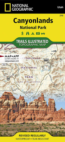 2019 National Geographic Trails Illustrated Map, 210 Canyonlands UT - Wide World Maps & MORE! - Map - National Geographic Maps - Wide World Maps & MORE!