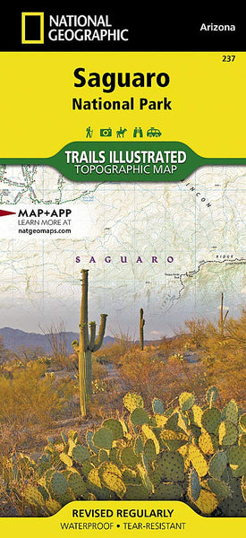 Saguaro National Park (National Geographic Trails Illustrated Map 237) - Wide World Maps & MORE! - Map - National Geographic Maps - Wide World Maps & MORE!