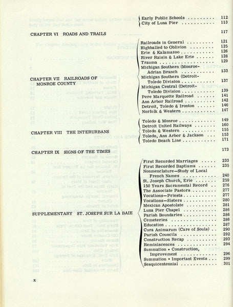 Bay settlement of Monroe County, Michigan, - Wide World Maps & MORE! - Book - Wide World Maps & MORE! - Wide World Maps & MORE!