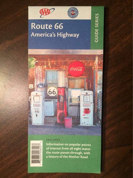 2015 AAA/ACSC Route 66 'America's Highway' Guide Series Map - Wide World Maps & MORE! - Office Product - Guide Series - Wide World Maps & MORE!