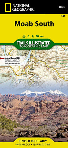 Moab South (National Geographic Trails Illustrated Map) - Wide World Maps & MORE! - Map - Trails Illustrated - Wide World Maps & MORE!