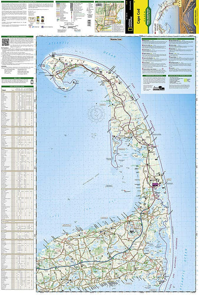 Cape Cod (National Geographic Trails Illustrated Map) - Wide World Maps & MORE! - Book - NATIONAL GEOGRAPHIC - Wide World Maps & MORE!