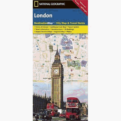 National Geographic Maps London Map - Wide World Maps & MORE! - Lawn & Patio - National Geographic Maps - Wide World Maps & MORE!