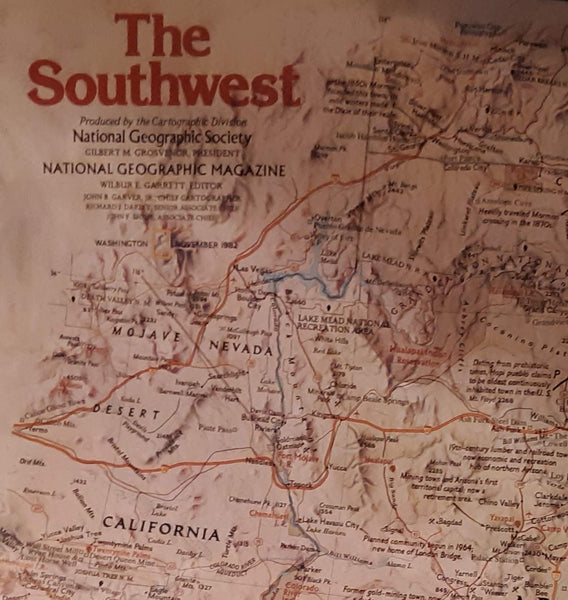 National Geographic Map - The Southwest - Wide World Maps & MORE! - Book - Wide World Maps & MORE! - Wide World Maps & MORE!
