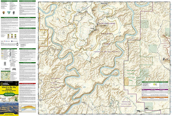 Island in the Sky District: Canyonlands National Park (National Geographic Trails Illustrated Map, 310) - Wide World Maps & MORE! - Map - National Geographic Maps - Wide World Maps & MORE!