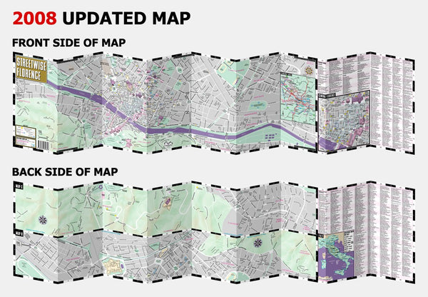 Streetwise Florence Map - Laminated City Center Street Map of Florence, Italy - Folding pocket size travel map - Wide World Maps & MORE! - Book - StreetWise - Wide World Maps & MORE!