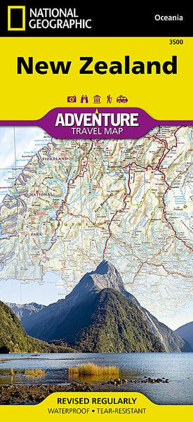 New Zealand (National Geographic Adventure Map) - Wide World Maps & MORE! - Map - National Geographic Maps - Wide World Maps & MORE!