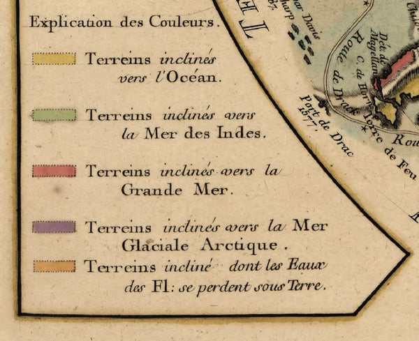 Philippe Buache's Physical Planisphere Map of the Earth 1756 (Flat Earth Map) - Wide World Maps & MORE!