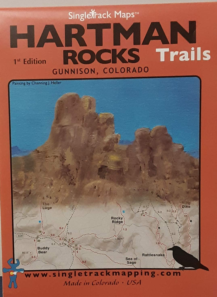 Hartman Rocks Trails Map - Gunnison Colorado - 1st edition - Wide World Maps & MORE! - Book - Wide World Maps & MORE! - Wide World Maps & MORE!