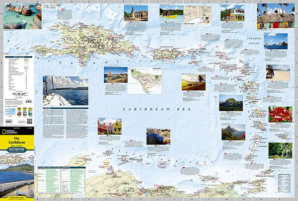 Caribbean (National Geographic Destination Map) - Wide World Maps & MORE! - Map - National Geographic Maps - Wide World Maps & MORE!