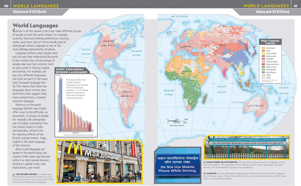 Student World Atlas, 5th Edition - Wide World Maps & MORE!