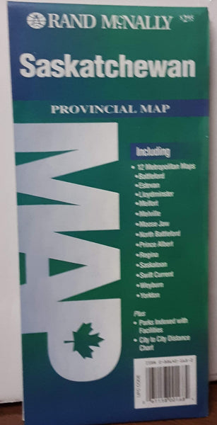 Rand McNally Saskatchewan Provincial Map Rand McNally and Company - Wide World Maps & MORE!