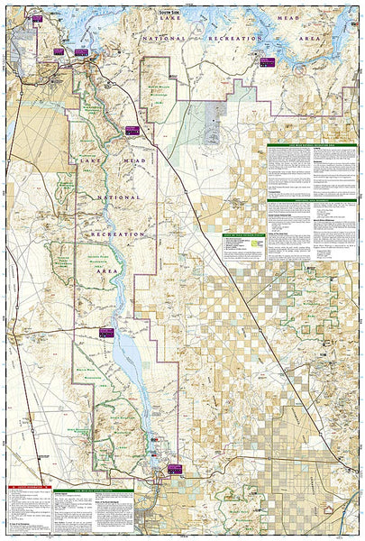 2020 Lake Mead National Recreation Area (National Geographic Trails Illustrated Map, 204) - Wide World Maps & MORE!