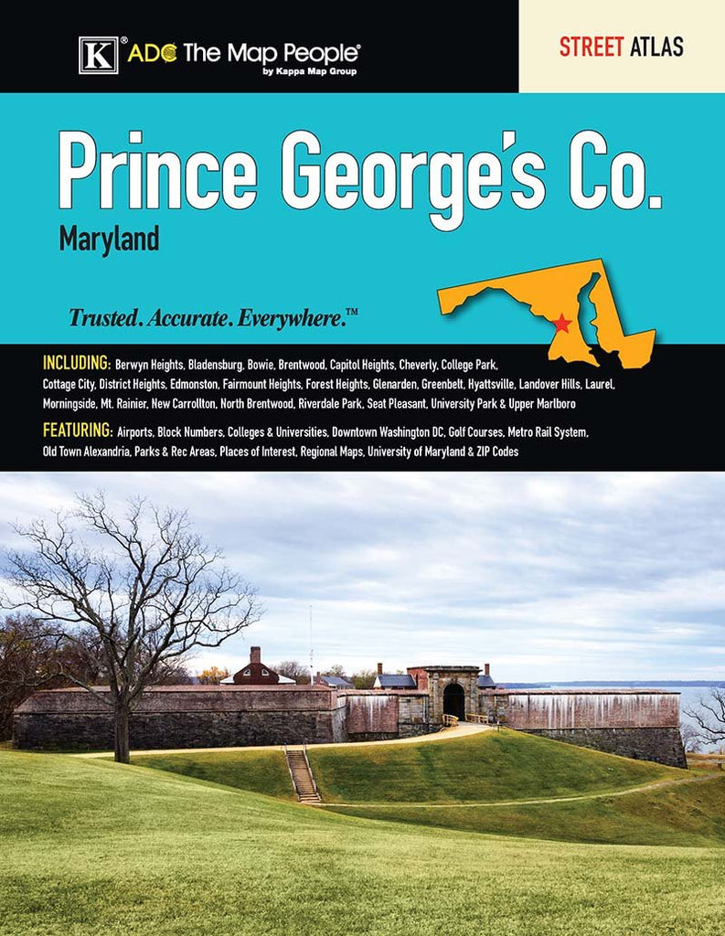 Prince George's County, Maryland Street Atlas - Wide World Maps & MORE! - Book - Wide World Maps & MORE! - Wide World Maps & MORE!